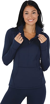 Free Delivery and Returns Yogalicious Nude Tech Half Zip Long Sleeve Jacket  with Front Pockets Best prices Promotional discounts  busqueencontreempresas.com.br