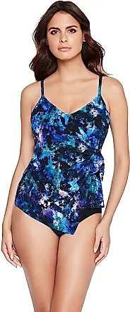 Miraclesuit Women's Plus Size Swimwear Sold Mirage High Neckline Tankini  Bathing Suit Top, Black, 16W : : Clothing, Shoes & Accessories