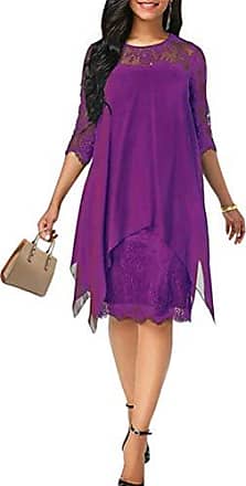 Laura Scott Robe bustier bleu violet style mouill\u00e9 Mode Robes Robes bustier 