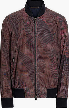 Reversible Bomber Jacket in Burgundy Camo 2XL Cult of Individuality