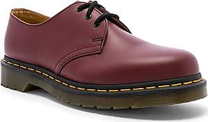 dr martens mens cherry red shoes