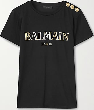 for meget monarki Tropisk Women's Balmain T-Shirts: Now up to −58% | Stylight