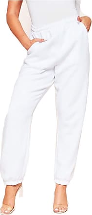 womens white jogging bottoms