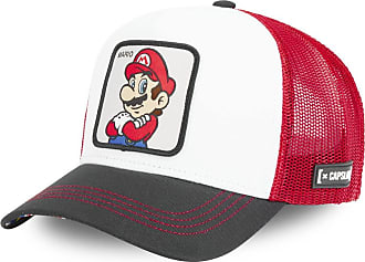 CAPPELLO SUPER MARIO BROS NERO REGOLABILE CAPSLAB TRUCKER HAT