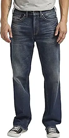 Silver Jeans Men's Zac Dark Wash : : Clothing, Shoes & Accessories