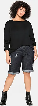 bis reduziert | zu in Stylight shoppen: Shorts Schwarz Damen-Bermuda −60%