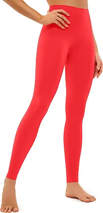 CRZ YOGA, Pants & Jumpsuits, Crz Yoga Athletic Compression Flex Sculpt Leggings  Highwaisted Festival Red