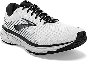black and white brooks shoes