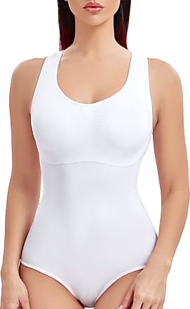 SENSI Shapewear Bodysuits Womens Firm Control Wide Strap Seamless Made in Italy 