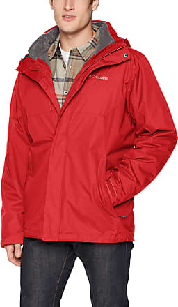 red columbia jacket mens