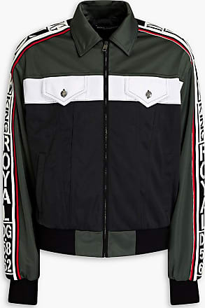 CASABLANCA Monogram-jacquard Track Jacket in Green for Men