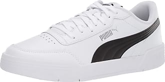 ladies white leather puma shoes