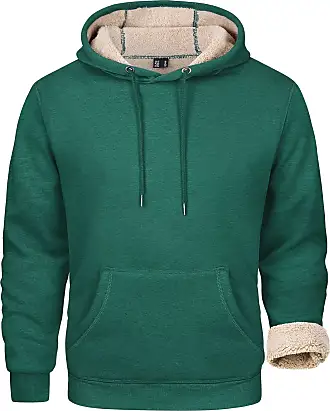 MAGCOMSEN Sherpa Pullover Mens Fleece Jacket Sweaters for Men