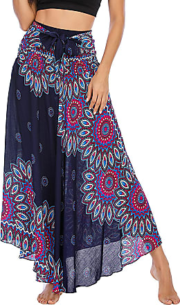 Womens Clothing Skirts Maxi skirts Eres Peplum Sarong in Blue 