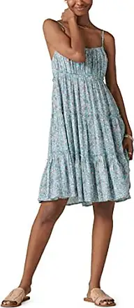 Lucky Brand Rayon Women Dress 3X Long Swing Lilac Teal Paisley White New NWT