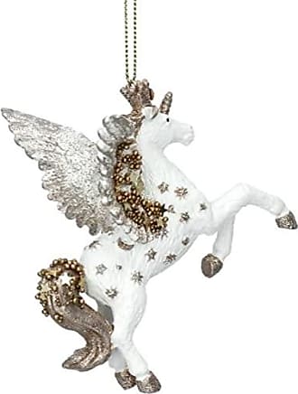Gisela Graham Weihnachten Harz Gold Stoff Fee Engel Dekoration