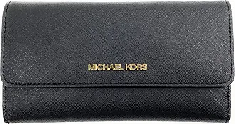 Michael Kors Jet Set Travel Continental Wallet, Black, OS