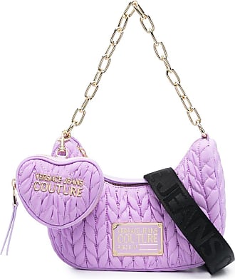 Buy Versace Jeans Couture Purple Boroque-Buckle Mini Crossbody Bag at  Redfynd