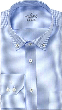 Rabatt 77 % Dustin Hemd HERREN Hemden & T-Shirts Tailored fit Blau/Weiß 44 