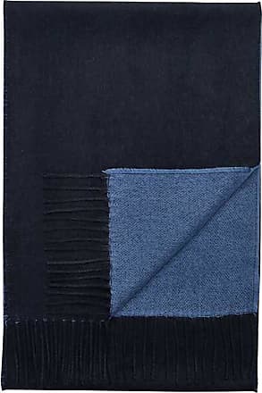 Canali Wool Scarf in Blue & Black Houndstooth — Uomo San Francisco | Luxury  European Menswear