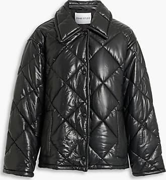 STAND STUDIO Everlee Quilted faux-leather Jacket - Farfetch