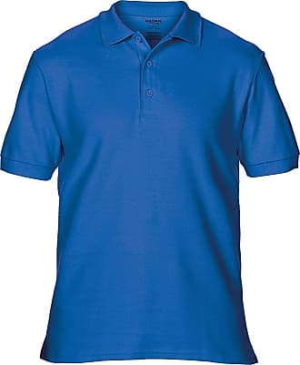 Gildan Gildan Mens Premium Cotton Sport Double Pique Polo Shirt (2XL) (Royal)