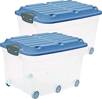 Blau fangen kleine klare Kunststoff 10 Fach Aufbewahrungsbox mit Deckel für Friesen 