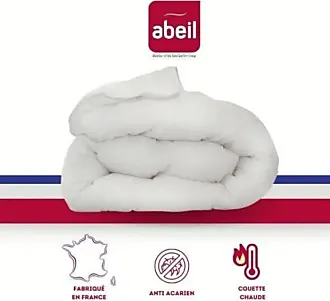 Couette de lit écoresponsable Douceur Absolue blanc ABEIL - 160x220 - 200  g/m2