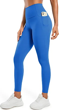 Calça Legging Estampada Feminina de Yoga Tamanhos PP Cores Azul