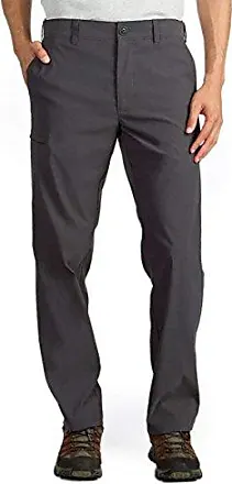 Unionbay Men's Rainier Lightweight Comfort Travel Tech Chino Pants 34W x  30L Charcoal