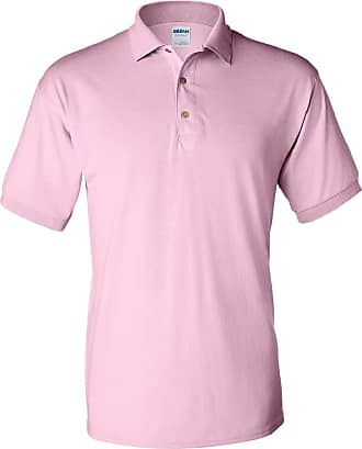 Gildan Gildan Adult DryBlend Jersey Short Sleeve Polo Shirt (L) (Light Pink)