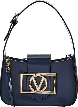Valentino Bags by Mario Valentino Lena Lavoro Gold Black One Size: Handbags