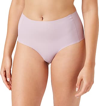 AHOOCUSTOM Purple Unicorn Hipster Brief Panty Soft Comfort Nylon Spandex Underwear for Women 