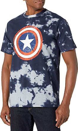 Marvel Comics Captain America Civil War Navy Blue T Shirt Large Mens Official 