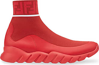 fendi red sneakers
