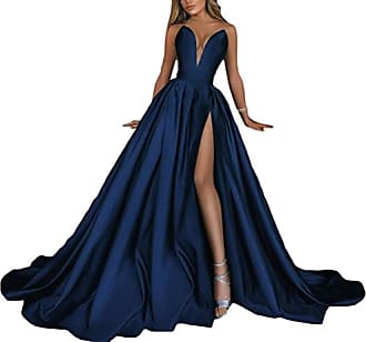 Mode Robes Robes de bal Fashion New York Robe de bal bleu \u00e9l\u00e9gant 