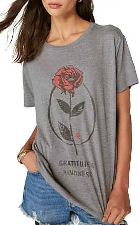 Printed T-Shirts from Lucky Brand for Women in Gray