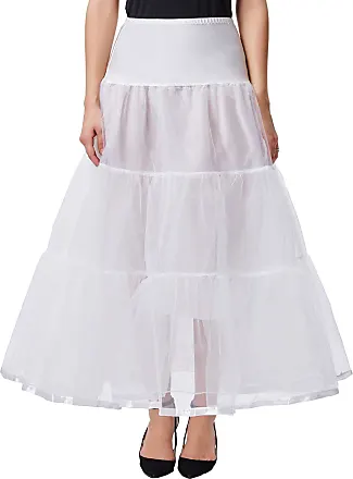Sari Petticoat Stitched Indian Saree Petticoat Adjustable Waist Sari Skirt  (White)