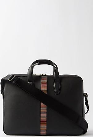 Paul Smith Mainline Black Leather Embossed Clutch Bag Mens Brand New