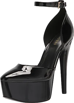 Guess clearance platform pumps