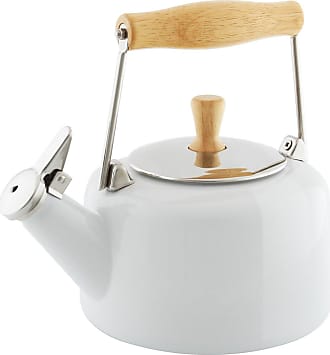 Chantal 1.4 qt. Enamel-on-Steel Sven Tea Kettle - Red