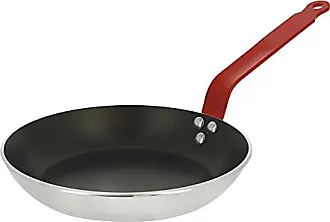  de Buyer - Blue Carbon Steel Fry Pan 2mm Thick - ACCESS -  10.25” Diameter, 7.3” Cooking Surface - Oven Safe - Naturally Nonstick -  Non-Toxic Coating - Made in France: Home & Kitchen