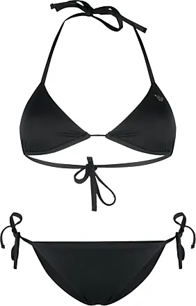 Leg Avenue womens 3 Pc Vinyl Bikini Top, Fishnet Hooded Shrug Set Adult  Sized Costumes, Black, One Size US