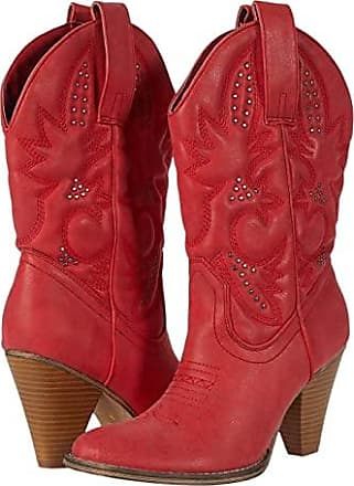 red cowboy boots womens