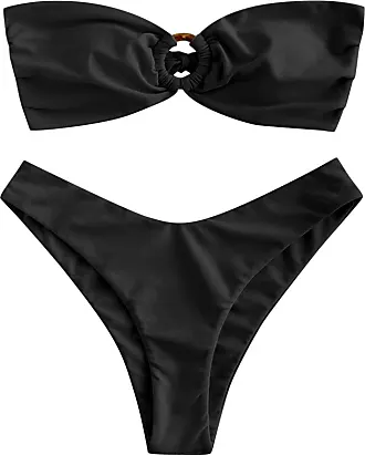 FEOYA Womens Halter Swimdress Plus Size Two Piece Swimsuit Tankini Set :  : Clothing, Shoes & Accessories