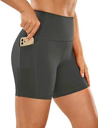 Women's Naked Feeling Biker Shorts - 5 Inches High Waisted Gym