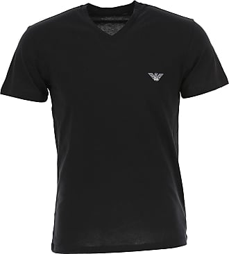 armani black v neck t shirt