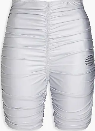 ALEXANDER WANG Crystal-embellished stretch-jersey leggings
