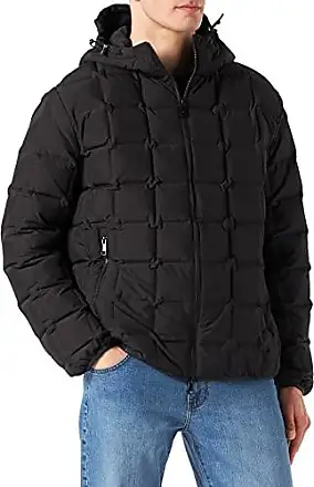 Black Tommy Hilfiger Quilted Jackets / Puffer Jackets for Men