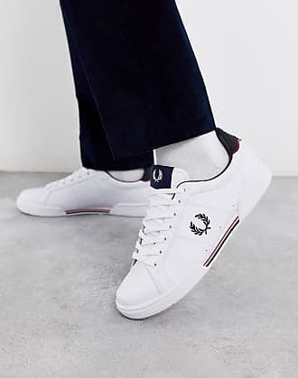 Fred Perry Ealing Mid Waxed Canvas Sneaker 